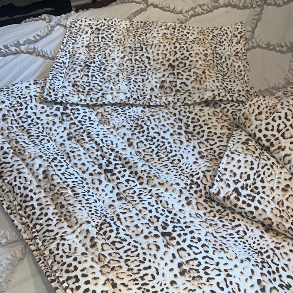 Leopard Twin Quilt Sets by Rebecca Minkoff